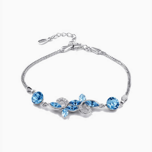 Blue Crystal Bracelet