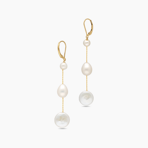 Classic Pearl Drop Earrings